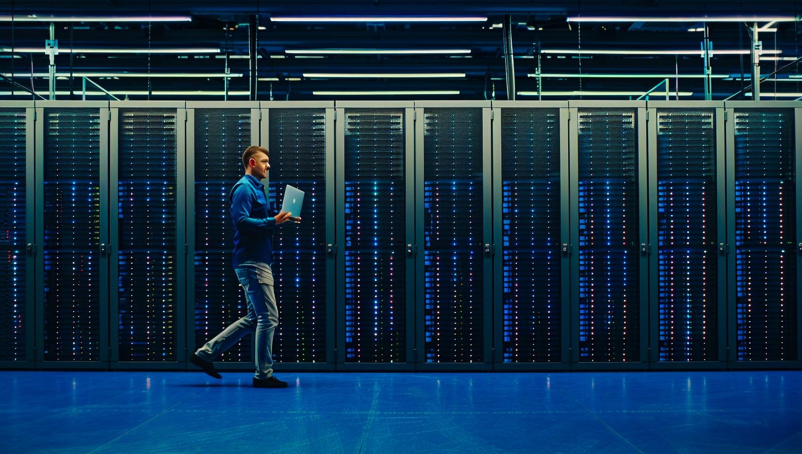 Digital transformation background